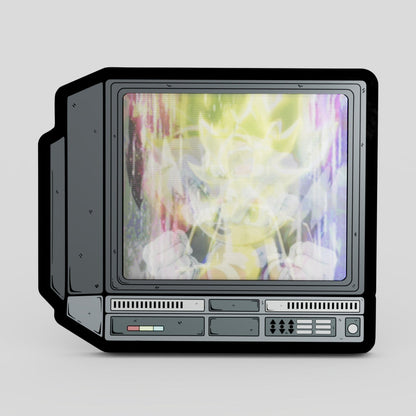 CRTV Lenticular {Sonic} Animation "Transformation" Pin