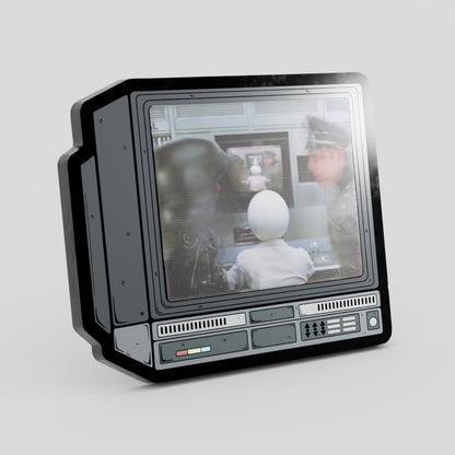 CRTV Lenticular SpaceBalls Pin