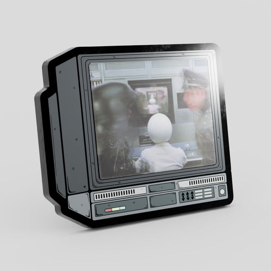 CRTV Lenticular SpaceBalls Pin
