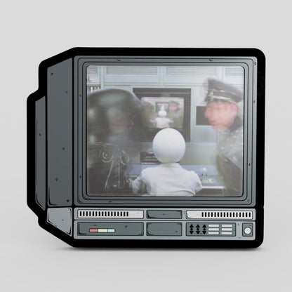 CRTV Lenticular SpaceBalls Pin