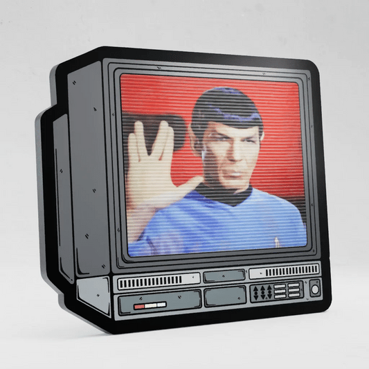 CRTV Lenticular Star Trek Spoc Pin