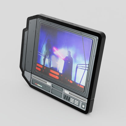 CRTV Lenticular Star Wars Lightsaber Fight Pin