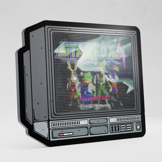 CRTV Lenticular Starfox 64 Pin