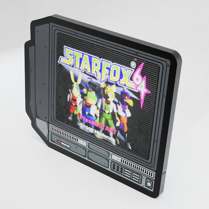 CRTV Lenticular Starfox 64 Pin