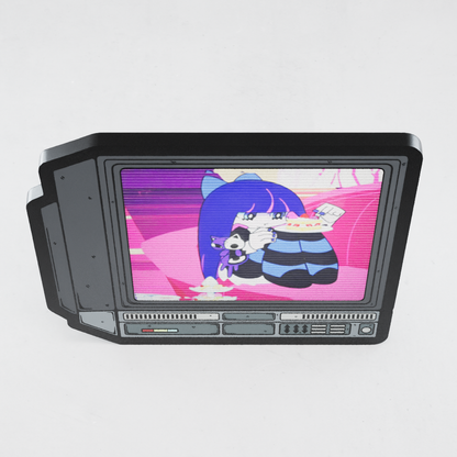 CRTV Lenticular Stocking Cake Pin