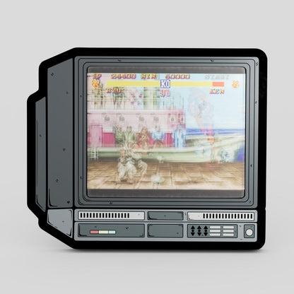 CRTV Lenticular Street Fighter Pin
