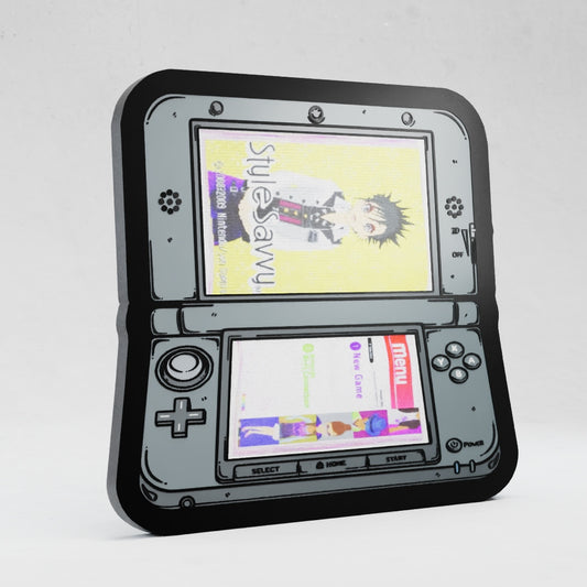 3DS Lenticular Style Savvy Enamel Pin