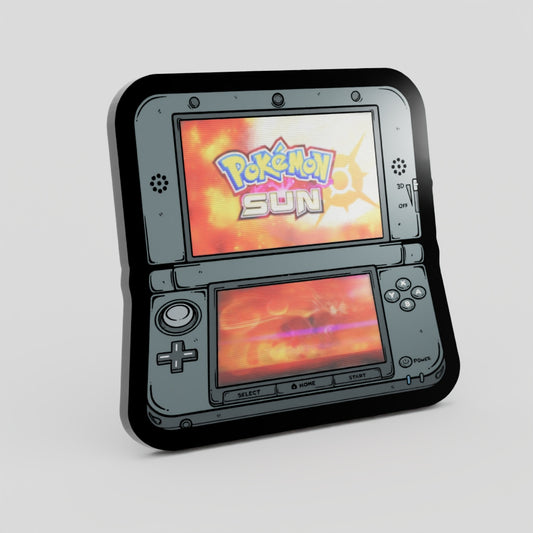 WS-3DS Lenticular Pokemon Sun Enamel Pin