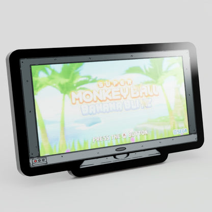 WS-Monitor Lenticular Super Monkey Ball Blitz Enamel Pin