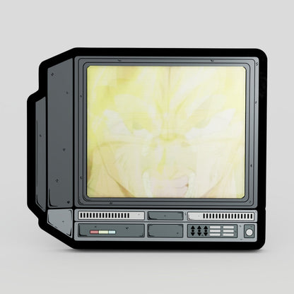 CRTV Lenticular {Dragon Ball Z} Super Saiyan Close Up Pin