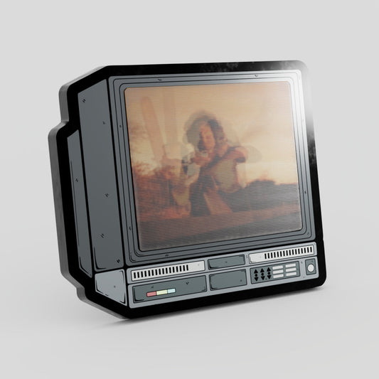 Texas Chainsaw Massacre Lenticular Pin CRTV
