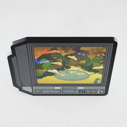 CRTV Lenticular TMNT Pin