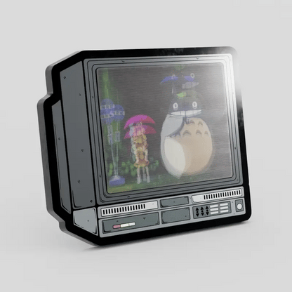 CRTV Lenticular Totoro Pin