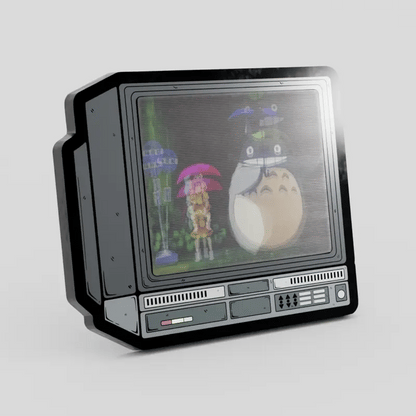 CRTV Lenticular Totoro Pin