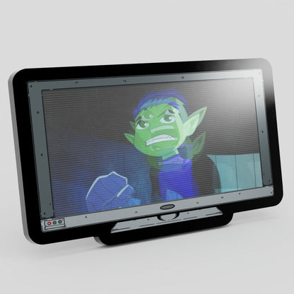 Monitor Lenticular {Teen Titans} Beast Boy Enamel Pin