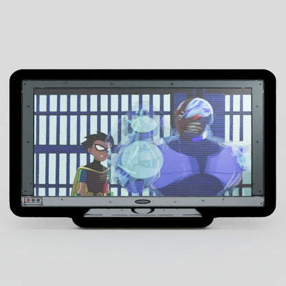 Monitor Lenticular {Teen Titans} Cyborg Enamel Pin