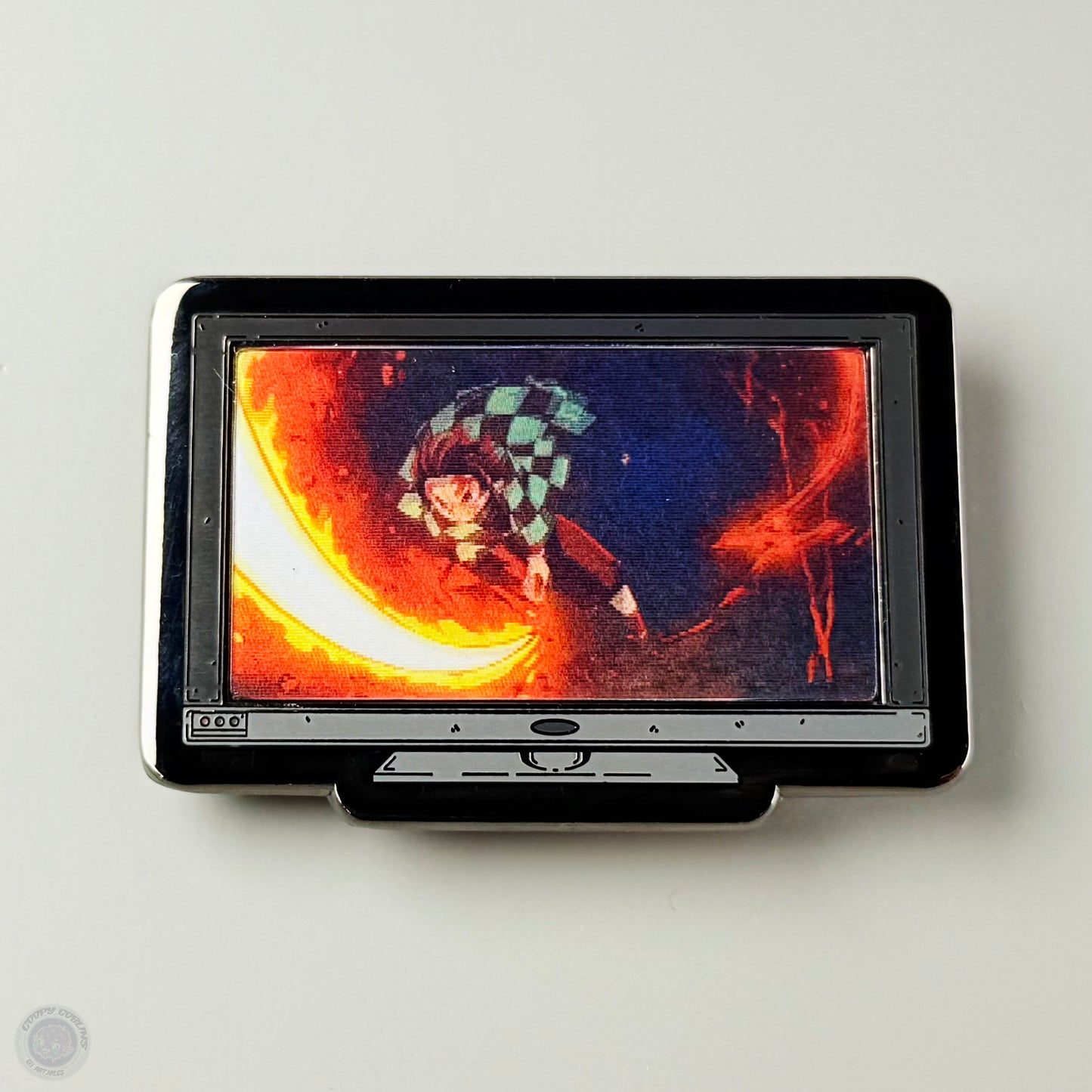 Monitor Lenticular {Demon Slayer} Tanjiro Enamel Pin