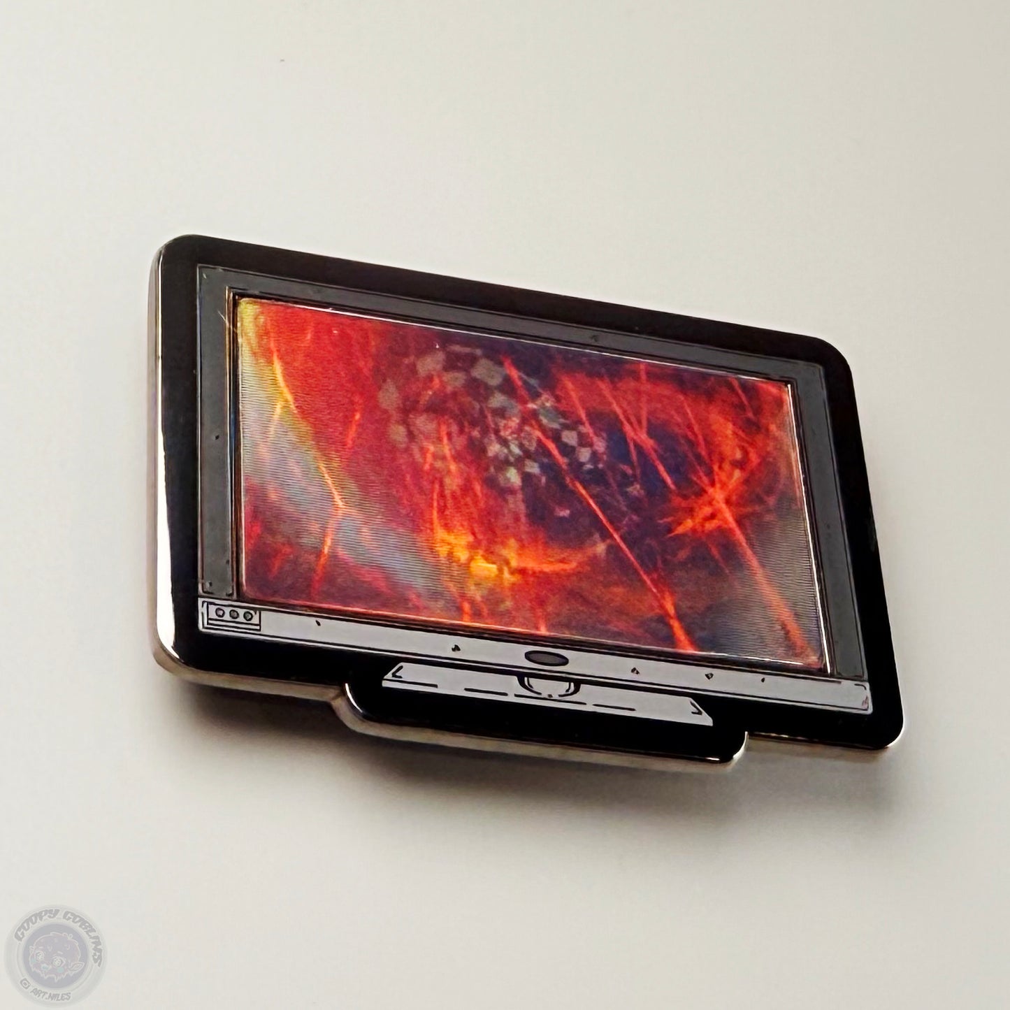 Monitor Lenticular {Demon Slayer} Tanjiro Enamel Pin