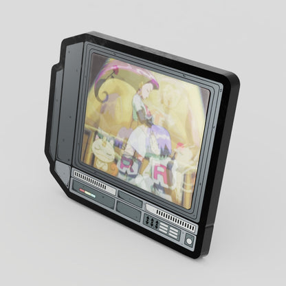 CRTV Lenticular Team Rocket Pin