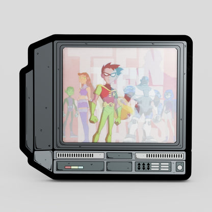 CRTV Lenticular {Teen Titans} Intro Song Pin