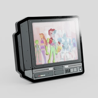 CRTV Lenticular {Teen Titans} Intro Song Pin