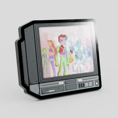 CRTV Lenticular {Teen Titans} Intro Song Pin