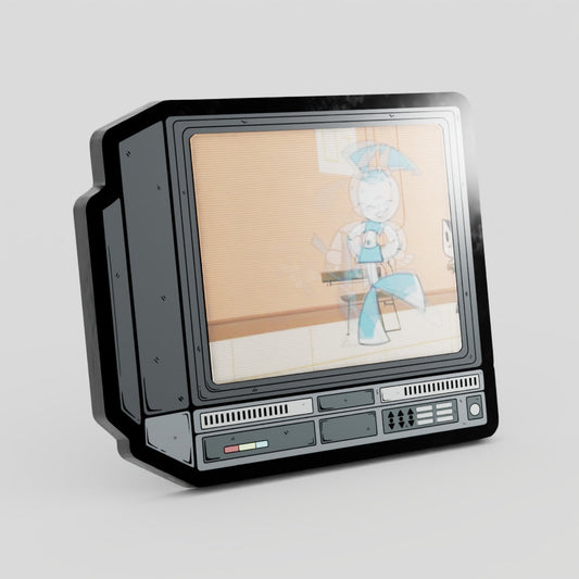CRTV Lenticular My Life as A Teenage Robot Pin