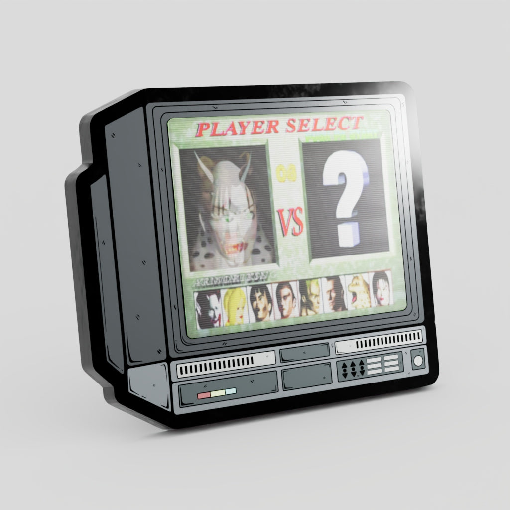 CRTV Lenticular Tekken 1 Pin