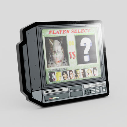 CRTV Lenticular Tekken 1 Pin