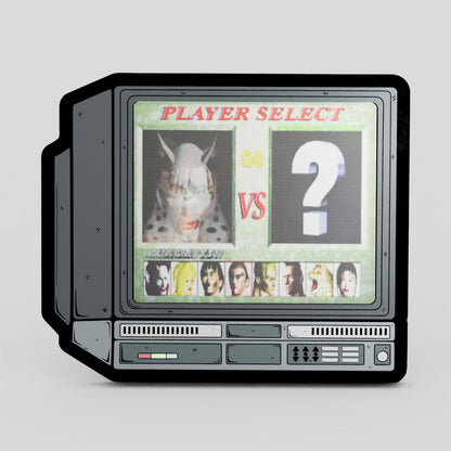 CRTV Lenticular Tekken 1 Pin