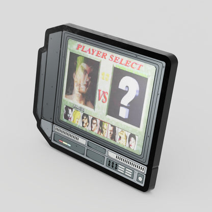 CRTV Lenticular Tekken 1 Pin