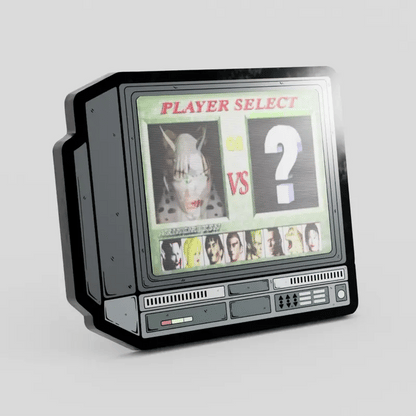 CRTV Lenticular Tekken 1 Pin