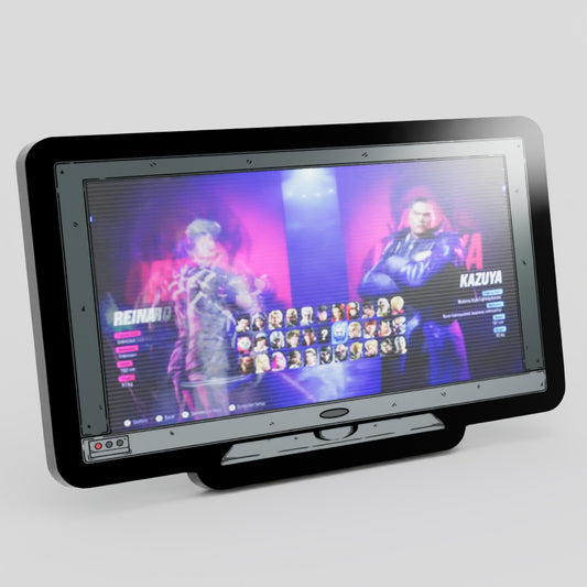 WS-Monitor Lenticular Tekken 8 Enamel Pin