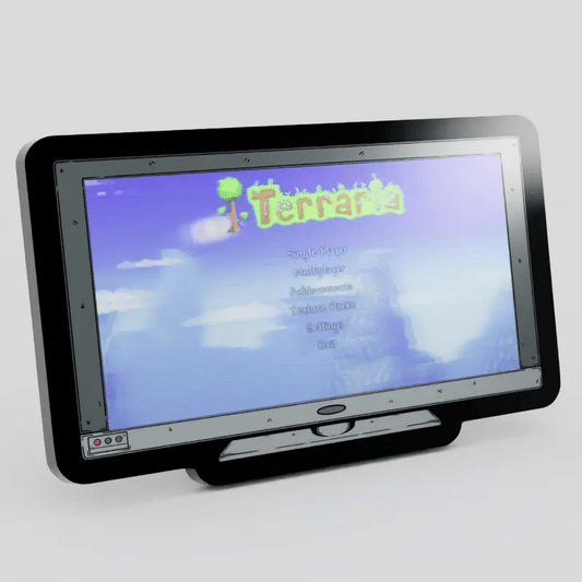 Monitor Lenticular Terraria Enamel Pin