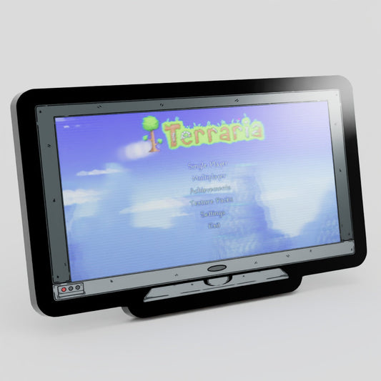 Monitor Lenticular Terraria Enamel Pin