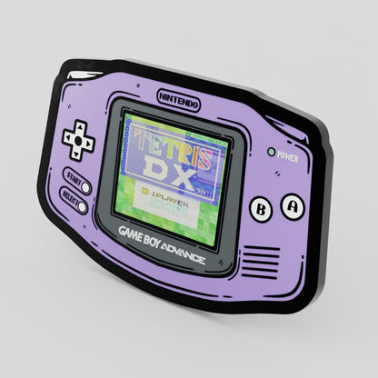 GBA Lenticular Tetris Enamel Pin