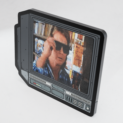 CRTV Lenticular They Live Pin