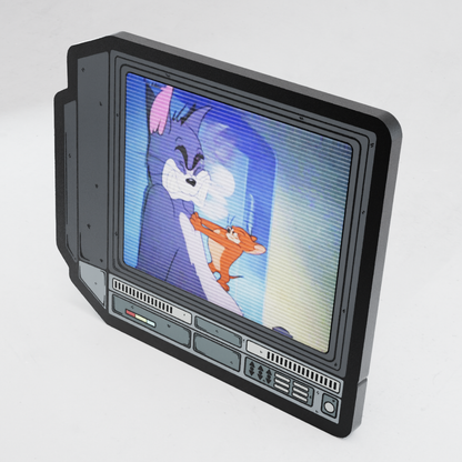 CRTV Lenticular Tom and Jerry Pin