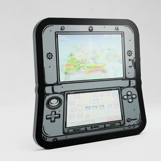 3DS Lenticular Tomadachis Life Enamel Pin