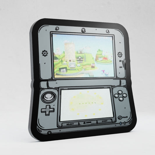 3DS Lenticular Tomadachis Life Enamel Pin