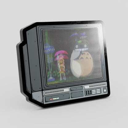 CRTV Lenticular Totoro Pin