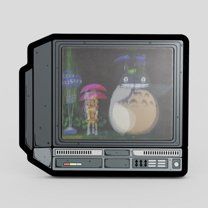 CRTV Lenticular Totoro Pin
