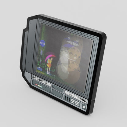 CRTV Lenticular Totoro Pin