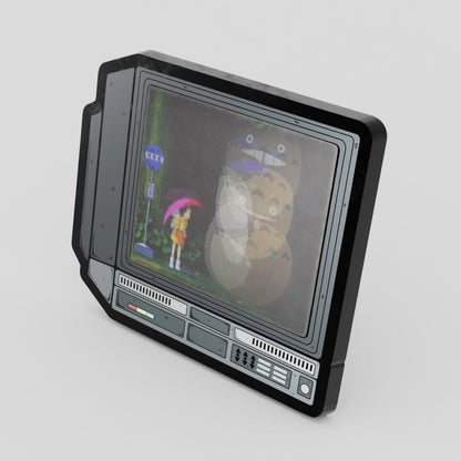 CRTV Lenticular Totoro Pin