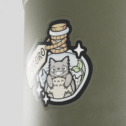 Totoro Potion Vinyl Sticker