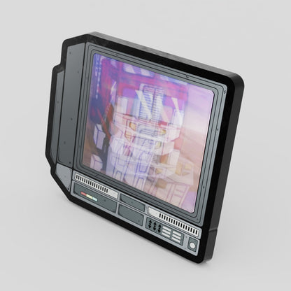 CRTV Lenticular Optimus Transformers Intro Pin