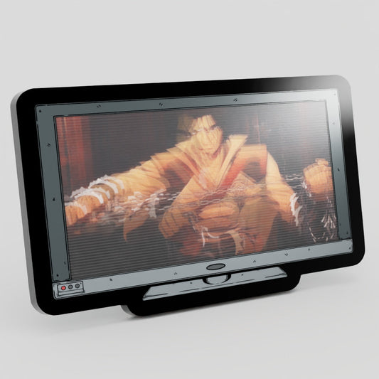Monitor Lenticular Castlevania Trevor Belmont Enamel Pin
