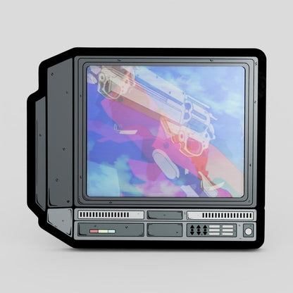 CRTV Lenticular Trigun Vash The Stampede Pin