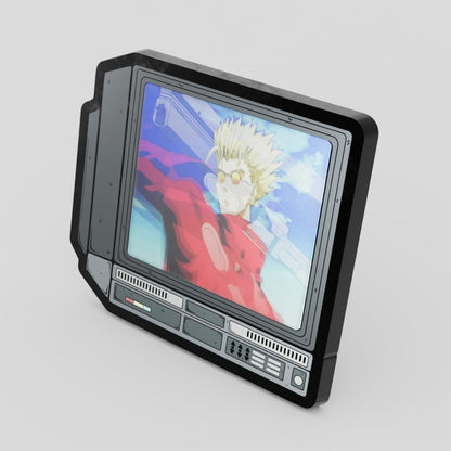 CRTV Lenticular Trigun Vash The Stampede Pin