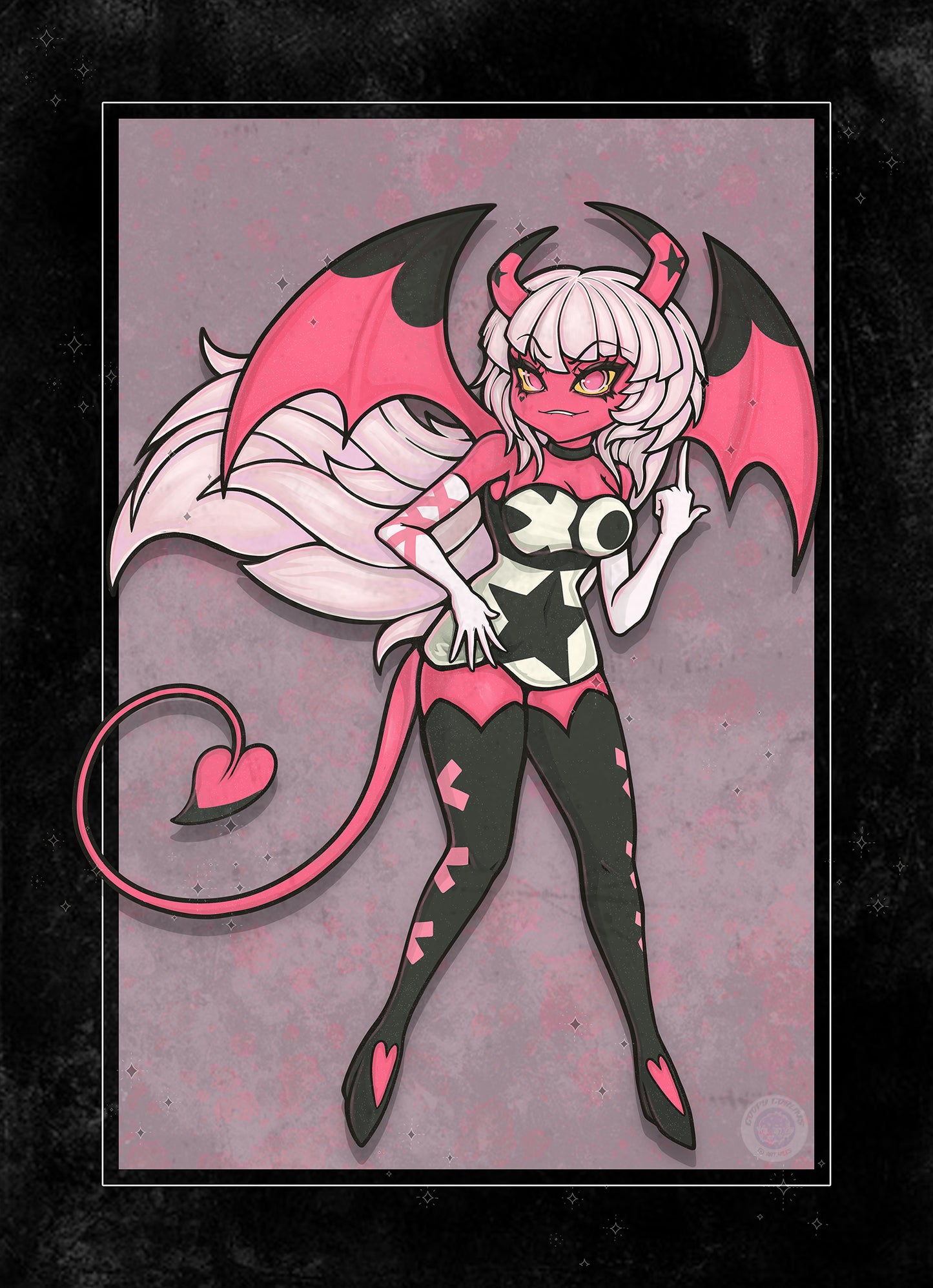 5x7 Verosika Helluva Boss Print